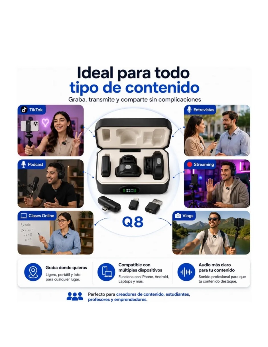 Micrófono inalámbrica 4