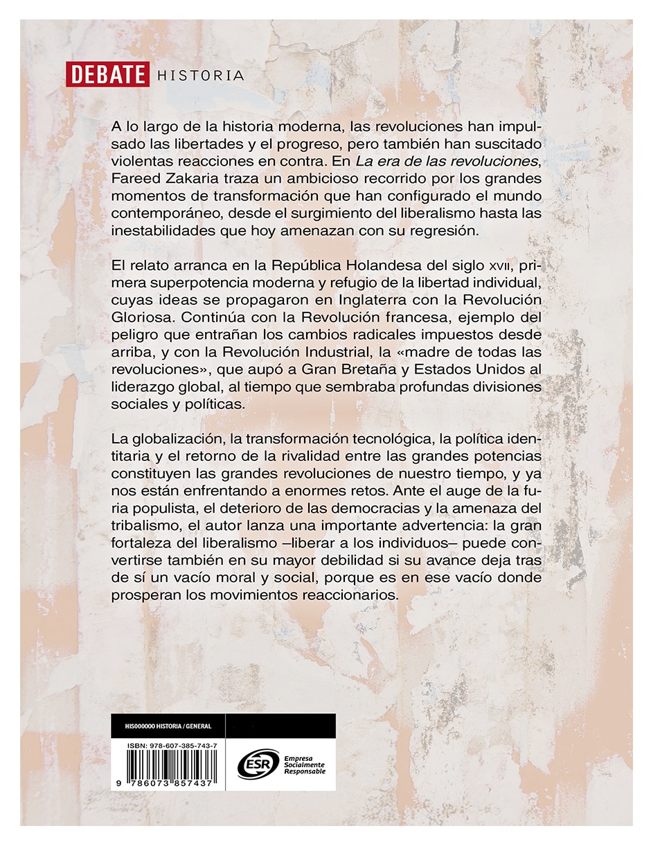 Libro la era de las revoluciones - de fareed zakaria 2