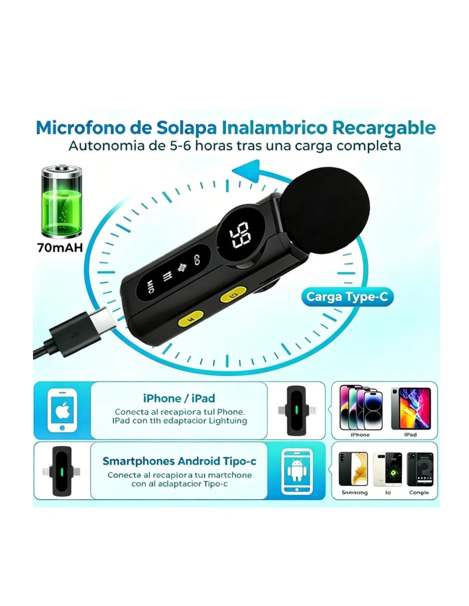 Set micrófono inalámbrica 2