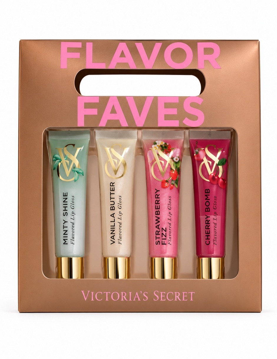 Set de labial brillante flavor faves