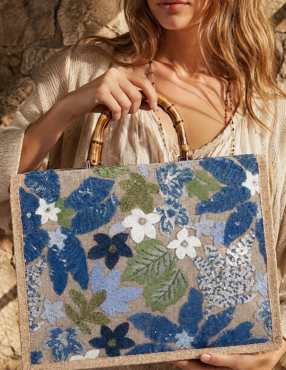 Set/Bolsa Tote Azuria No aplica de Textil para (si aplica) Mujer 3