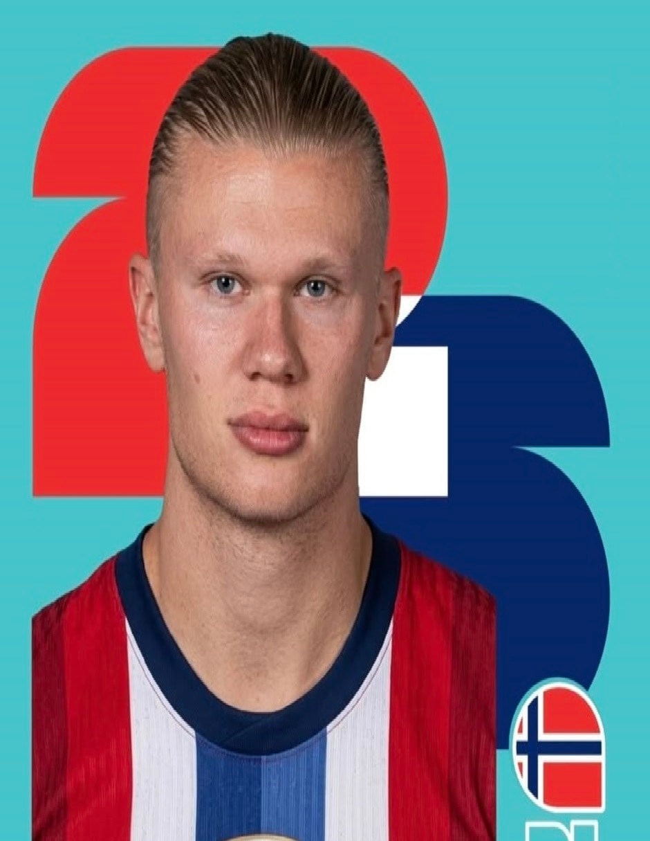 Frazada clásica de tejido suave erling haaland 2