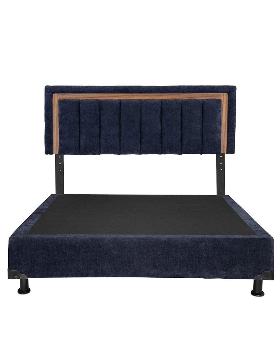 Cama de madera y tela 2