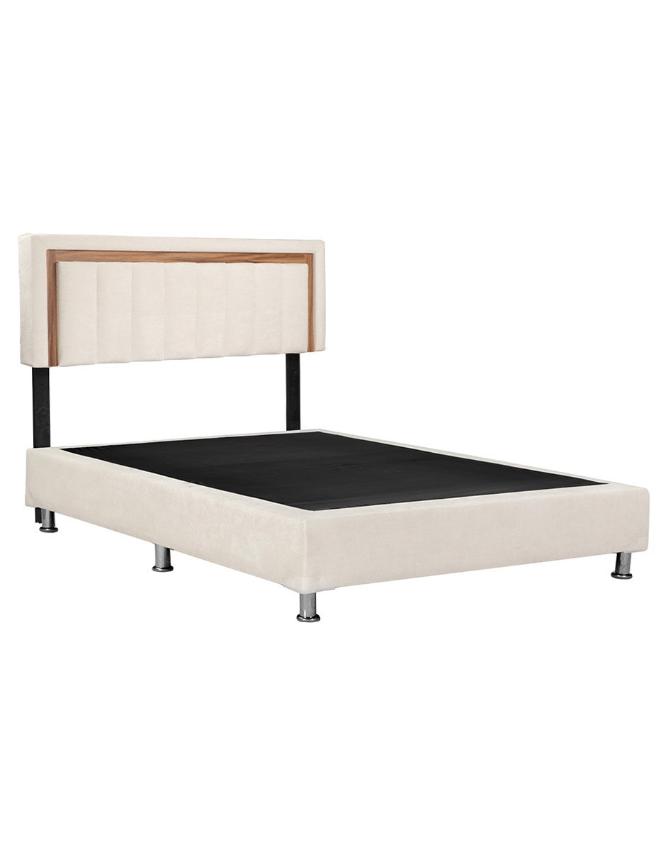 Cama de madera y tela 3