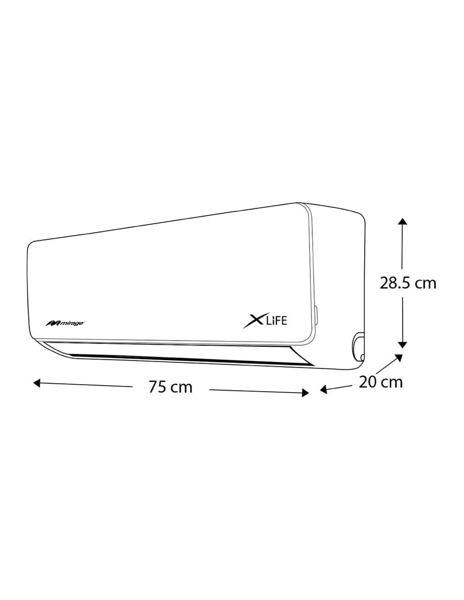 Aire acondicionado mini split Frío SETCLF121J 3