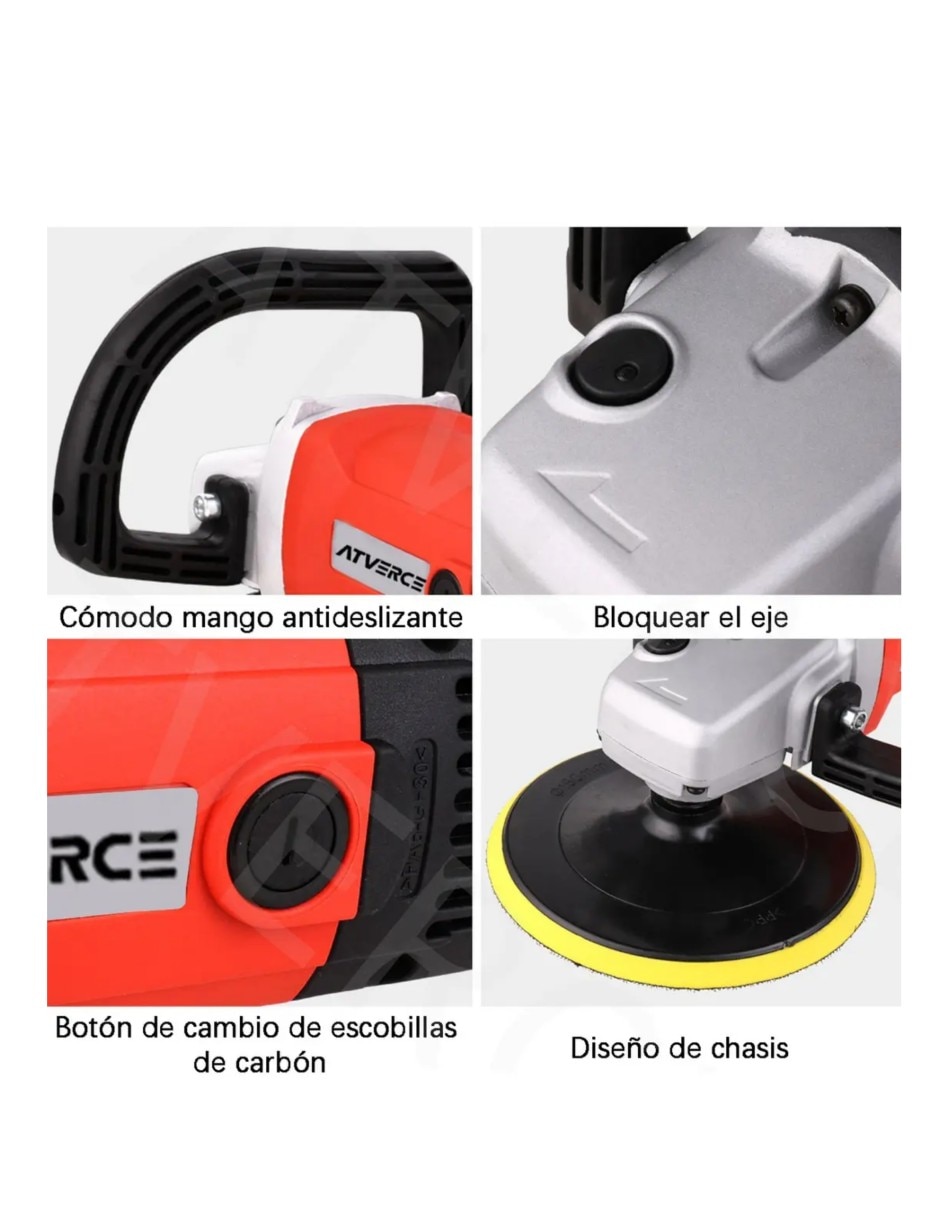 Pulidora orbital pulidora de autos 120 w