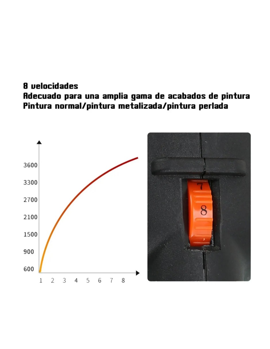 Pulidora orbital pulidora de autos 120 w