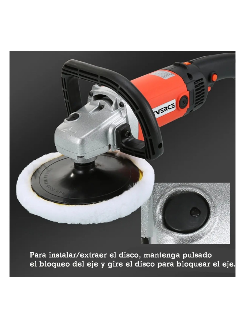 Pulidora orbital pulidora de autos 120 w