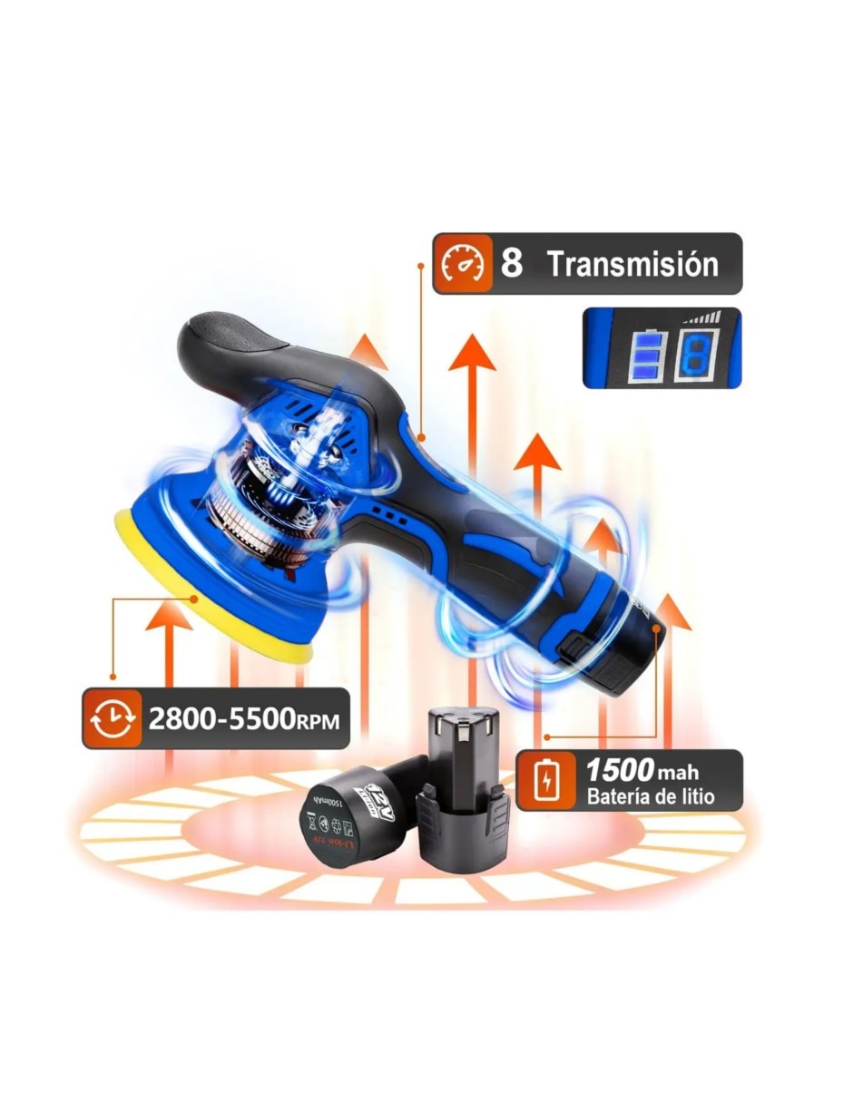 Pulidora orbital pulidora electrica 1150 w