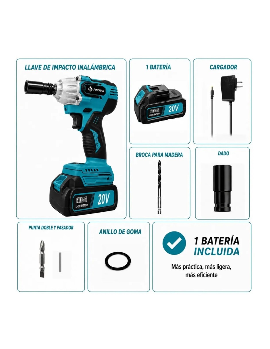 Llave de impacto 5