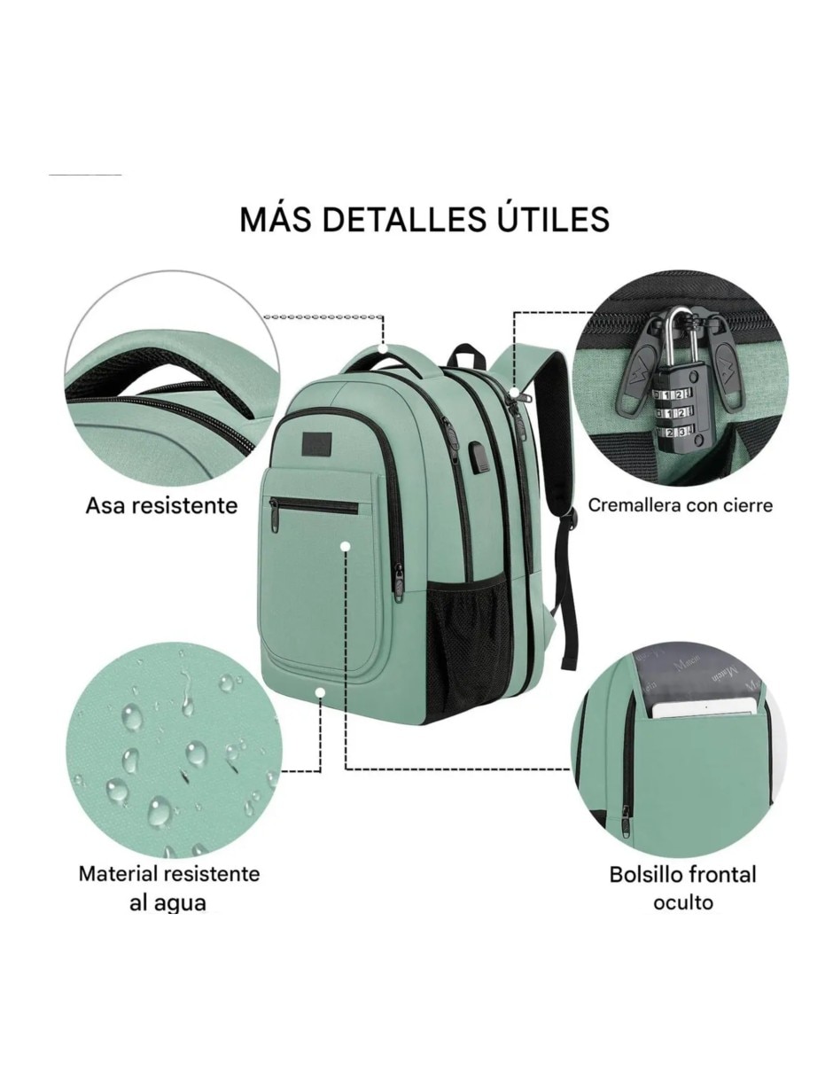 Mochila escolar daisy impermeable