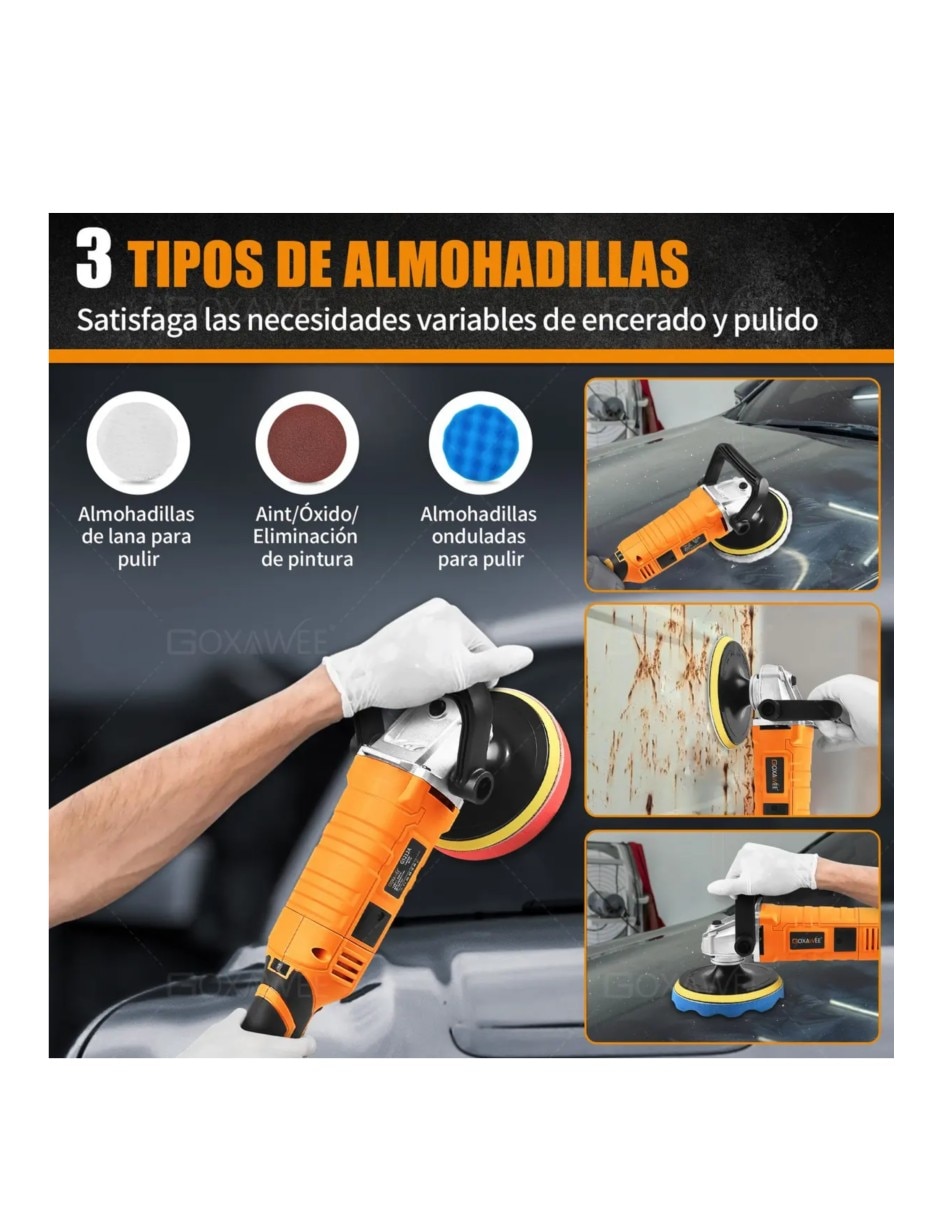Pulidora rotativa para autos 1150 w