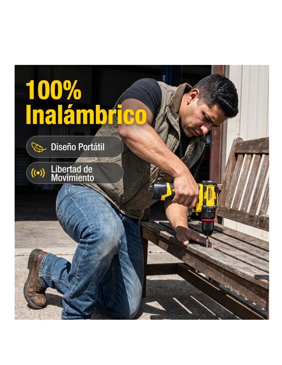 Taladro y herramienta manual inalámbrico de 100-240 v 2