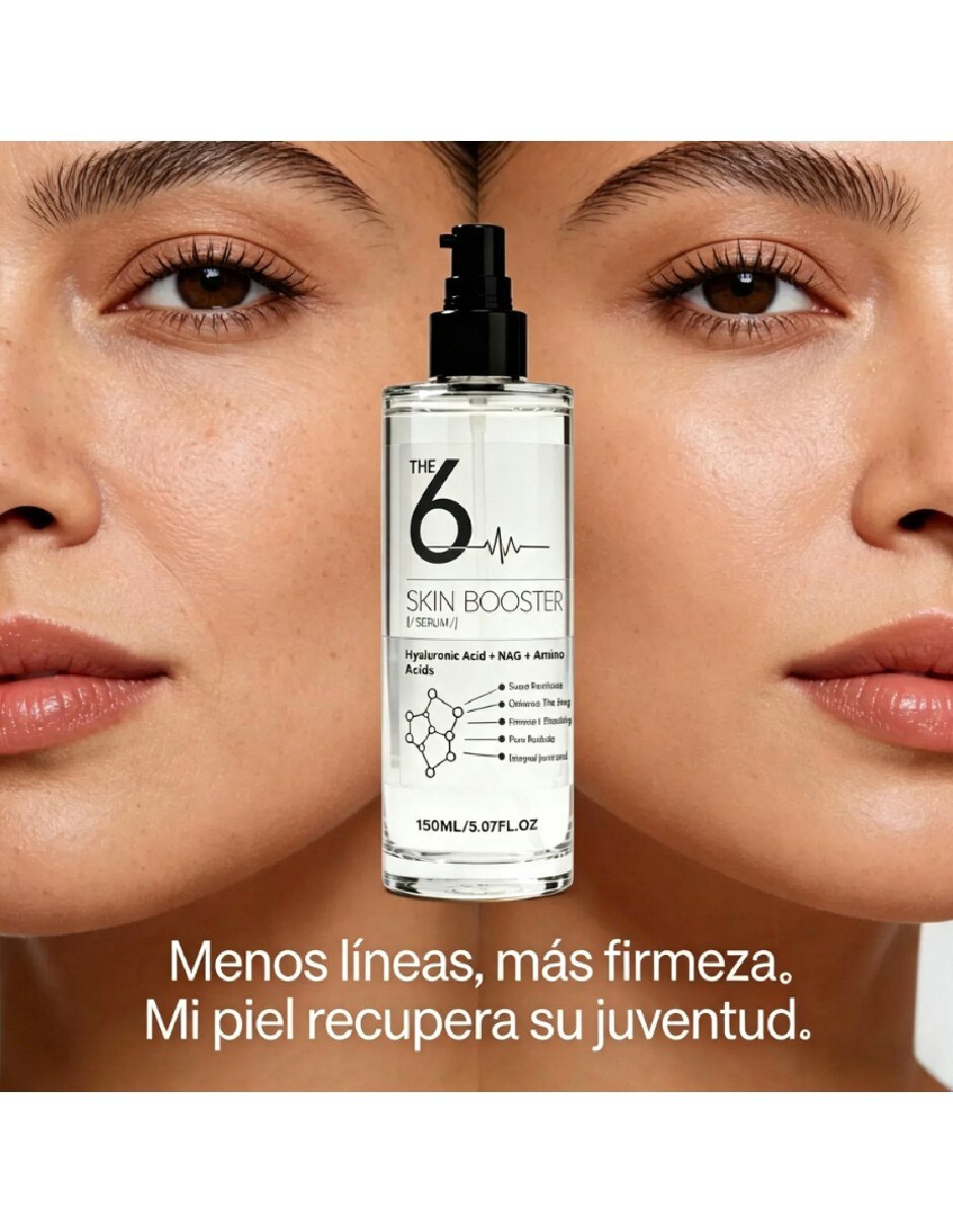 Sérum facial ácido hialurónico hexapéptido para todo tipo de piel 2