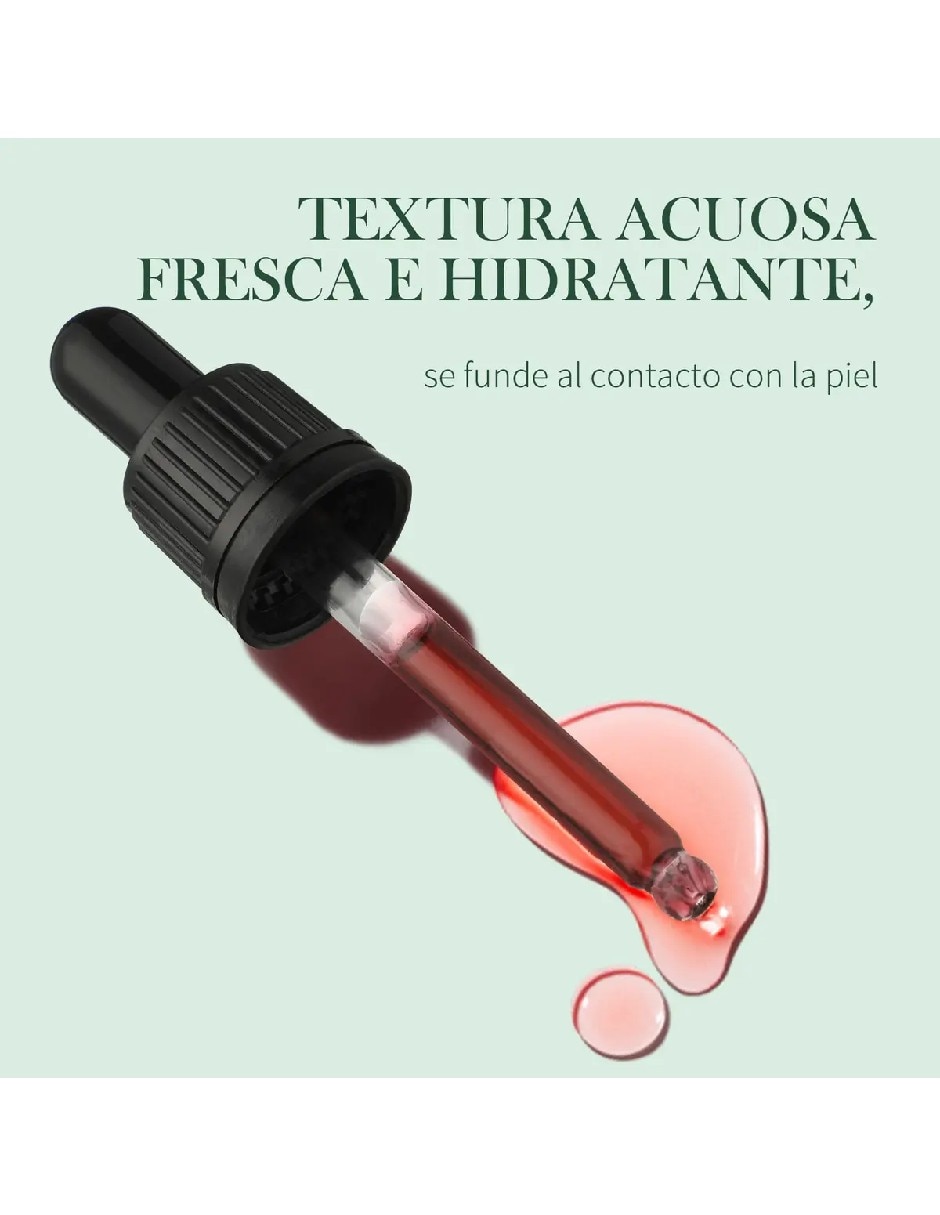 Sérum facial Ácido Láctico y Hialurónico de piel mixta 4