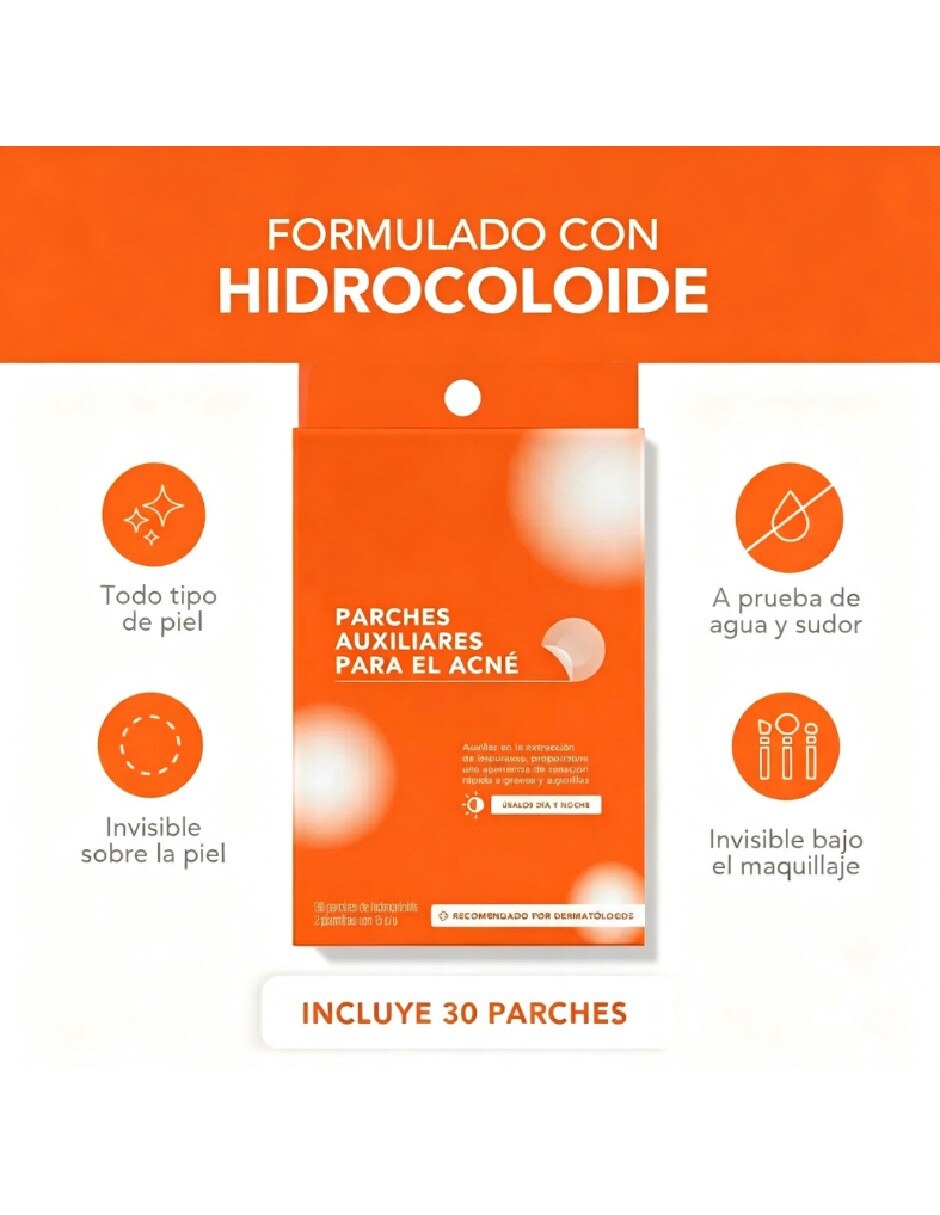 Caja con 30 parches hidrocoloides 3