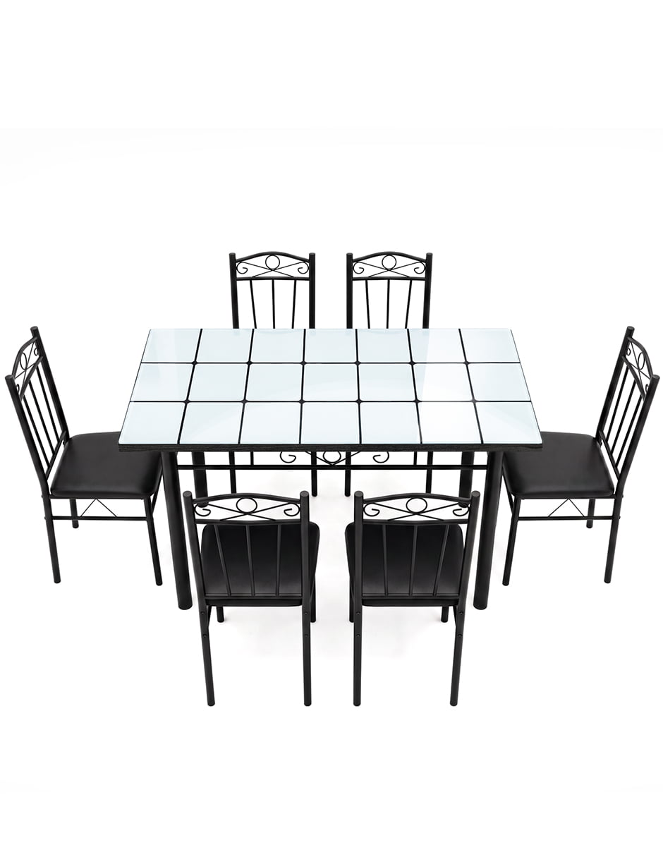 Comedor para de cristal templado 8