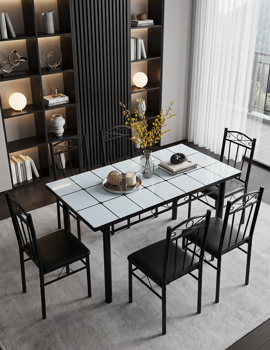 Comedor para de cristal templado 4
