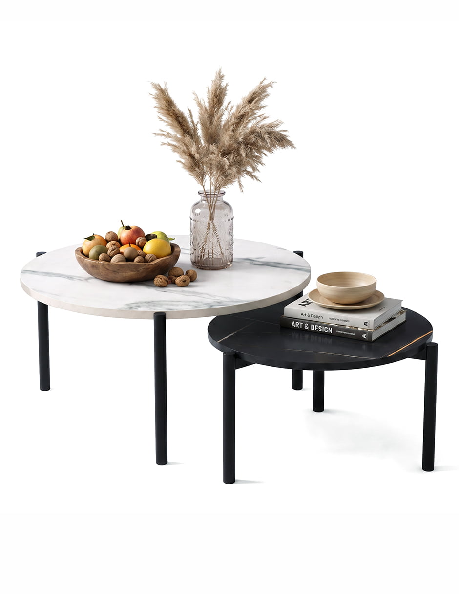 Set mesa nido armable de melamina 9