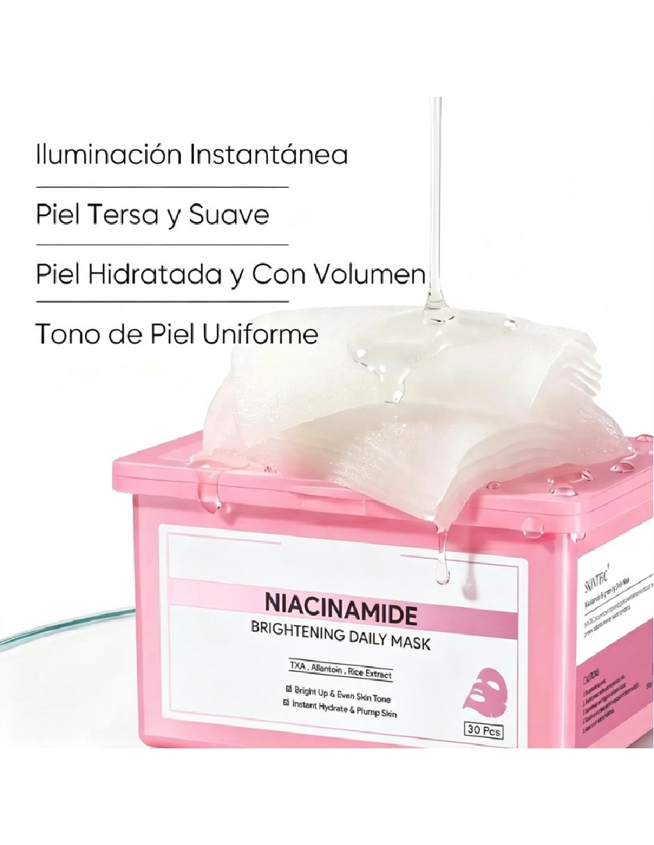 Mascarilla facial para aclarar 3