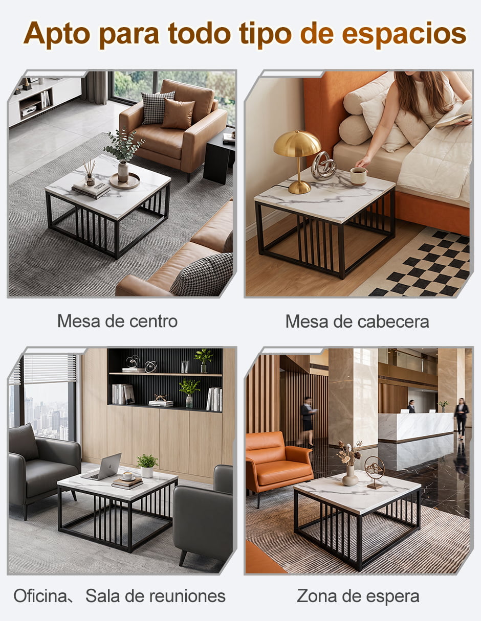 Mesa armable de melamina 10