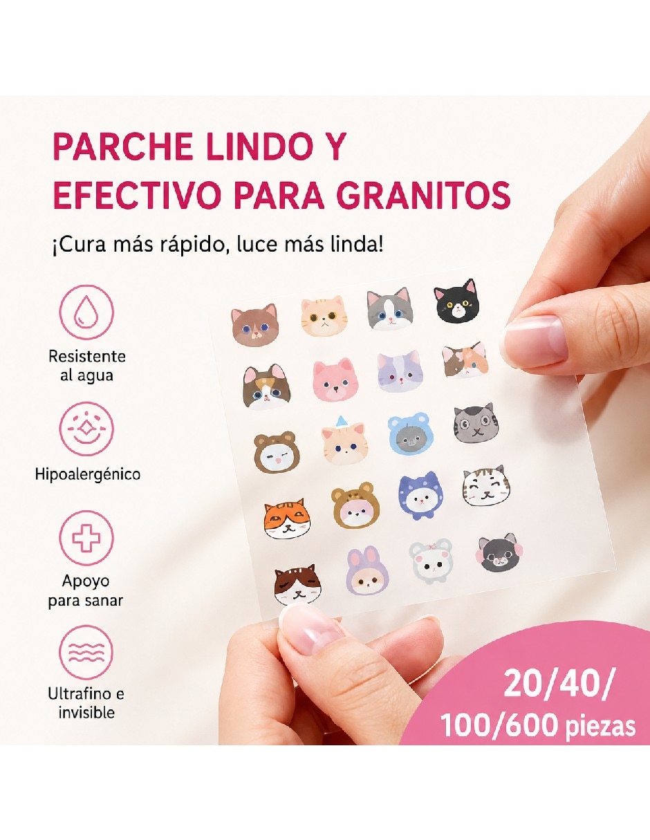 Parches para acné set de 30 2