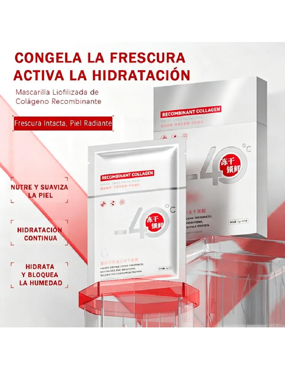 Mascarilla facial para hidratar 4