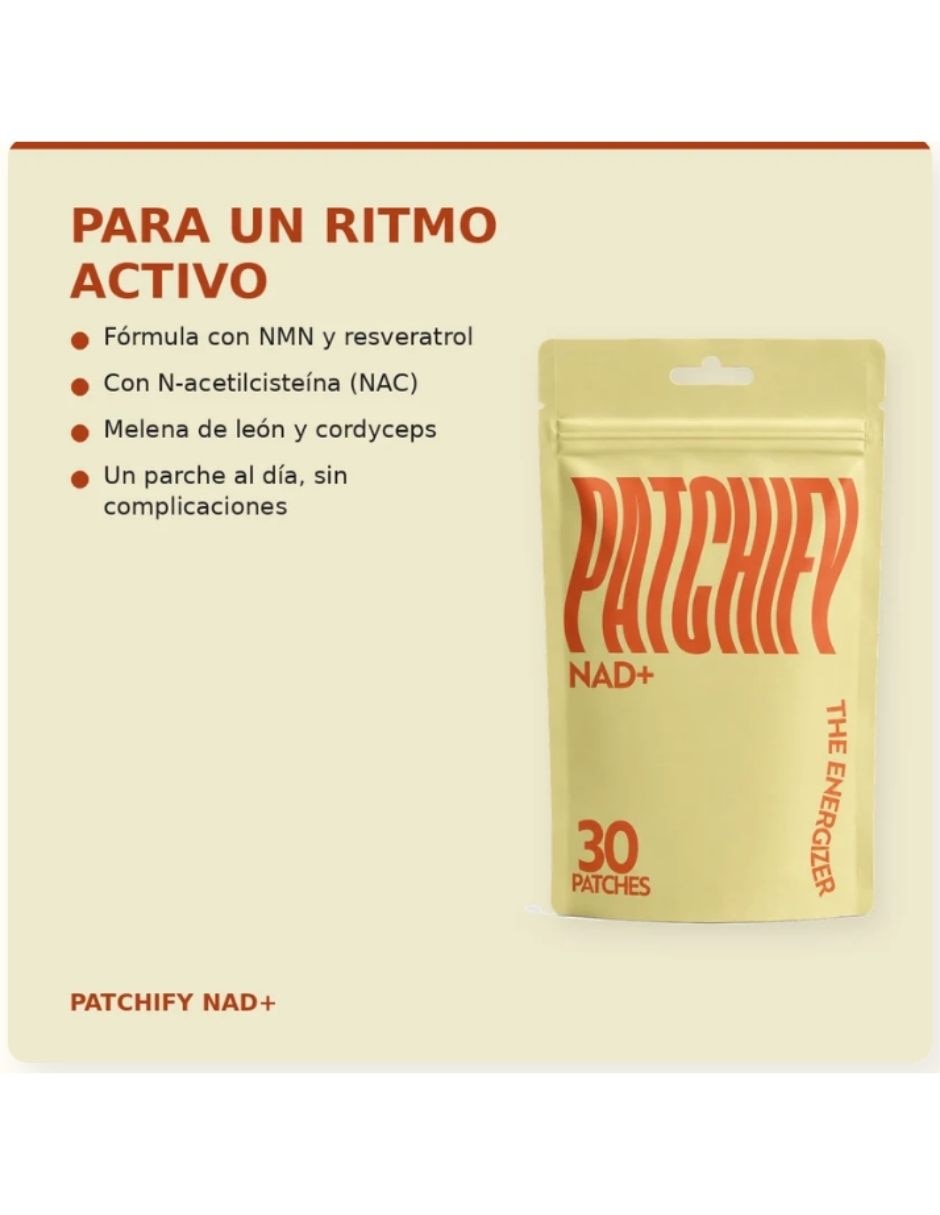 PATCHIFY NAD+ Suplemento alimenticio parches 5