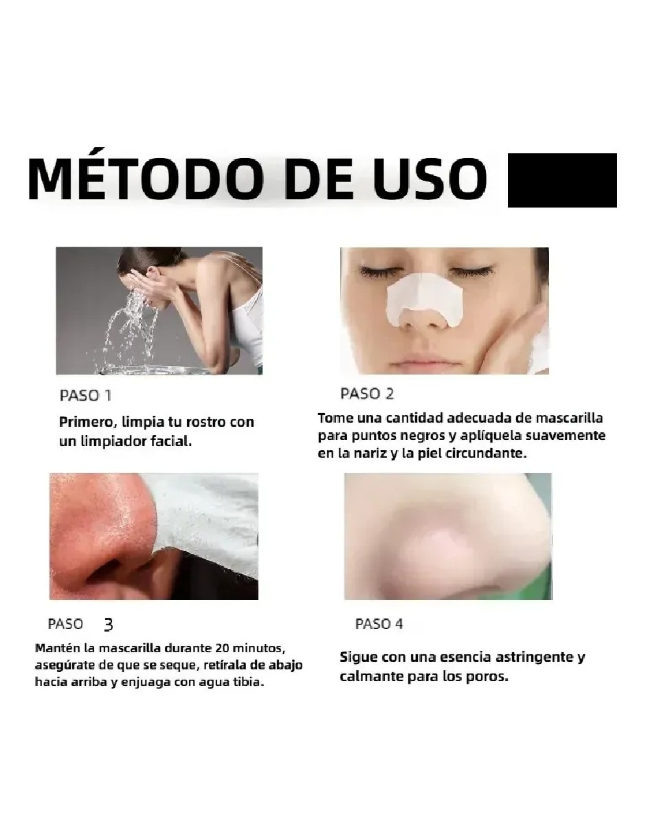 Mascarilla facial para acné 4
