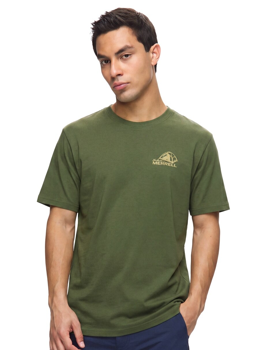 Playera Cinderpeak cuello redondo para hombre 2