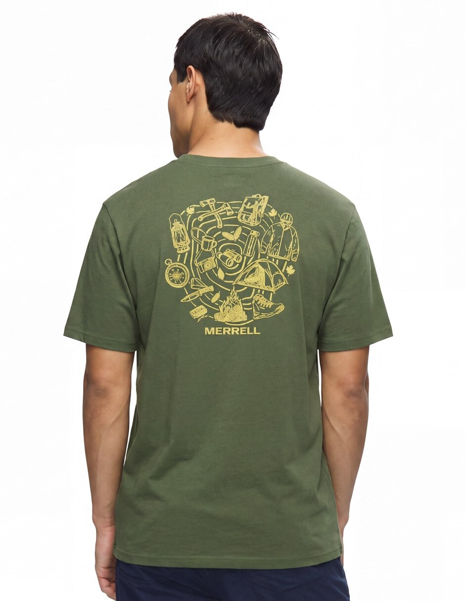 Playera Cinderpeak cuello redondo para hombre 3