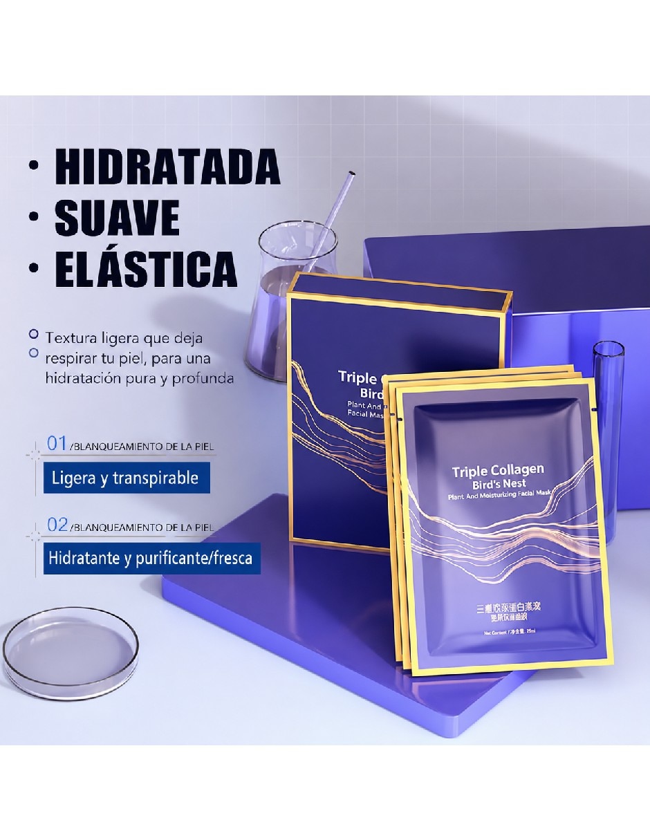 Mascarilla facial para hidratar 2