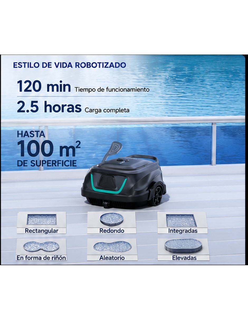 Aspiradora robot 1 litro 8