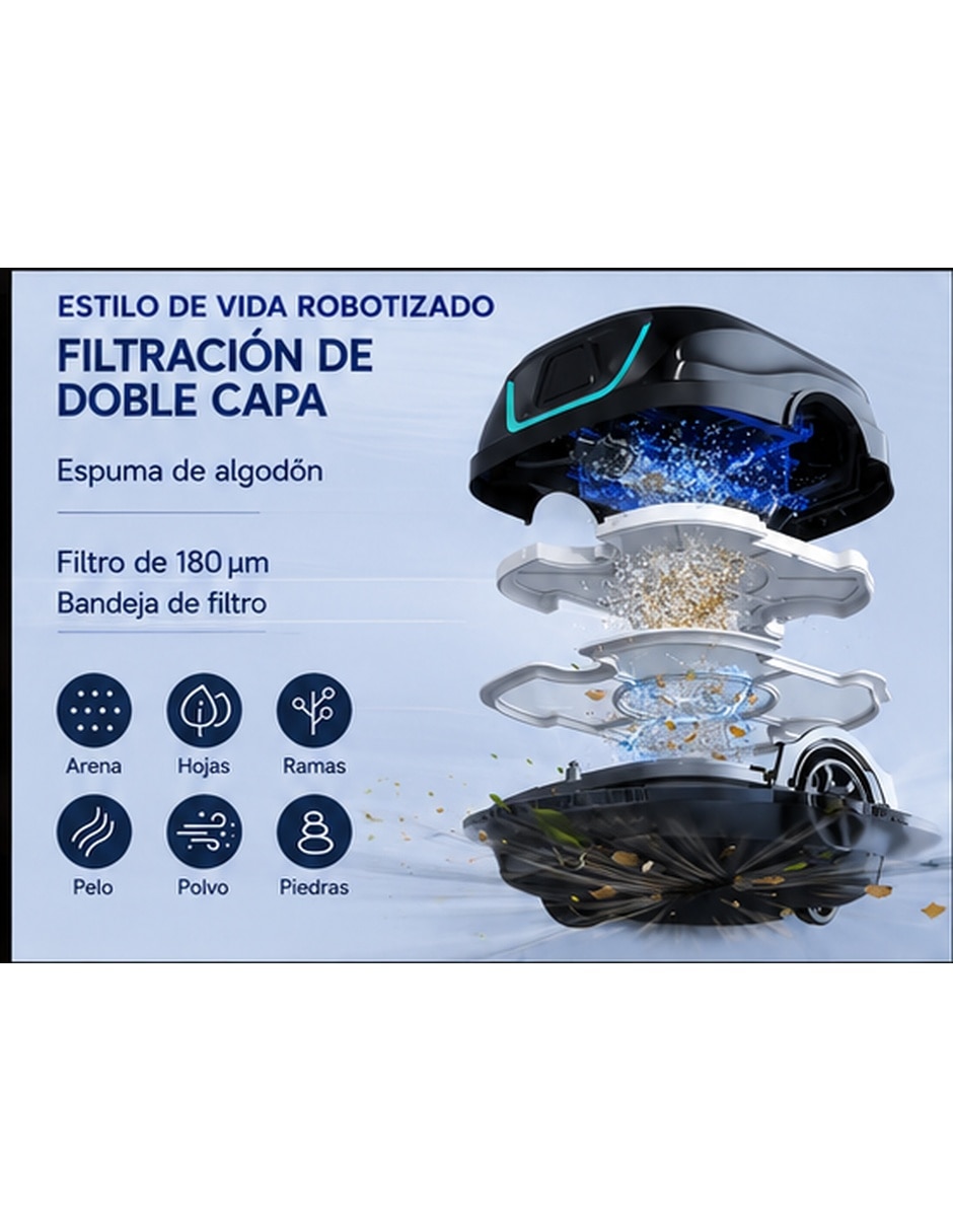Aspiradora robot 1 litro 5
