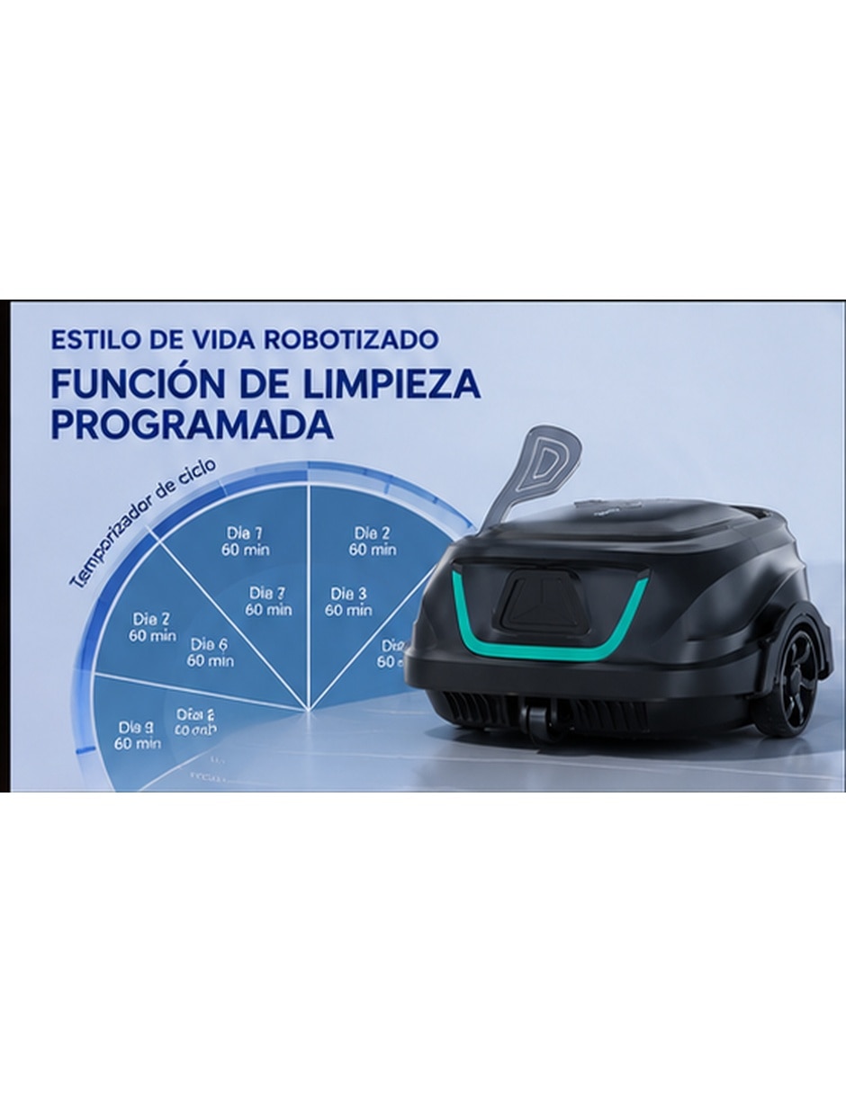 Aspiradora robot 1 litro
