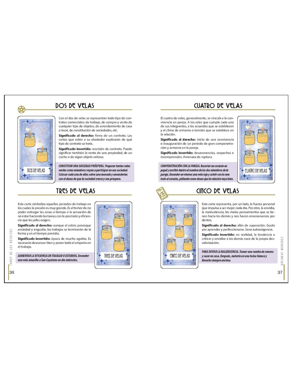 Libro Tarot De Los Hechizos. Una Guía Completa Del Tarot Y 72 Cartas De Margarita Román Reyes 2