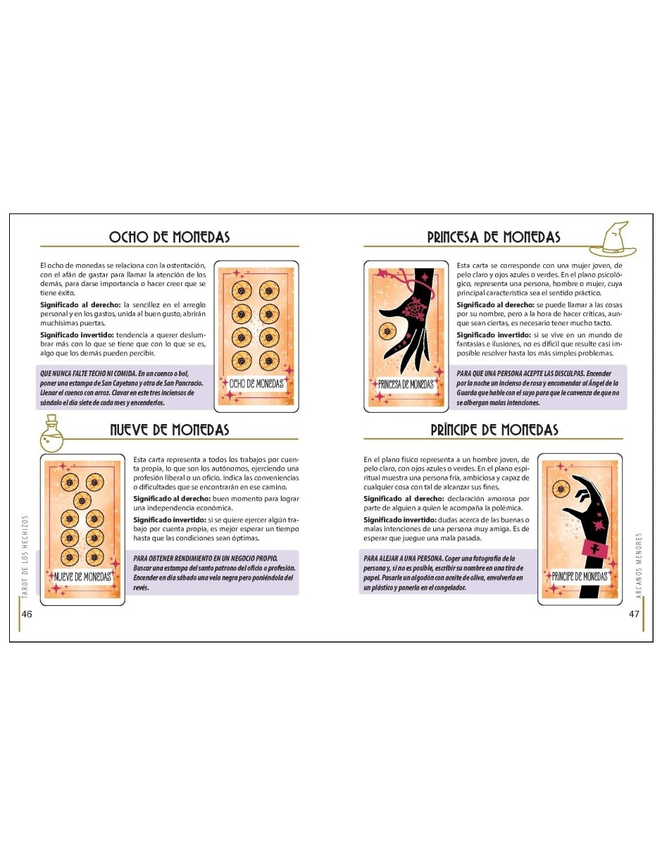 Libro Tarot De Los Hechizos. Una Guía Completa Del Tarot Y 72 Cartas De Margarita Román Reyes 7