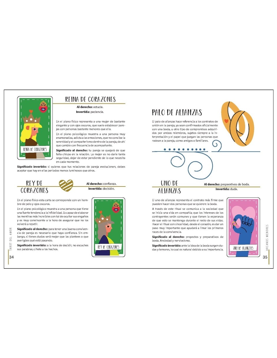 Libro Tarot del Amor. Una Guía Completa del Tarot y 72 Cartas de Belén Fernández 6