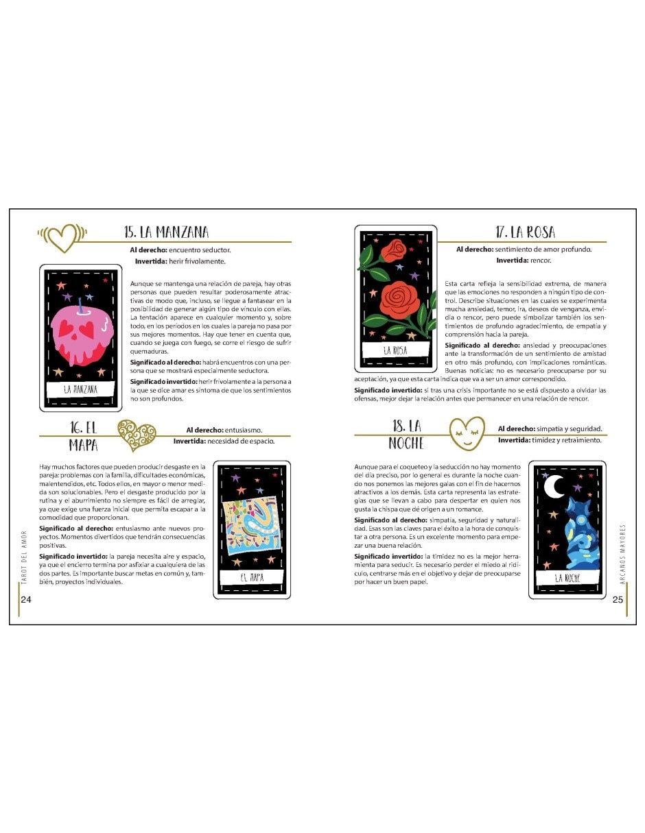 Libro Tarot del Amor. Una Guía Completa del Tarot y 72 Cartas de Belén Fernández 7
