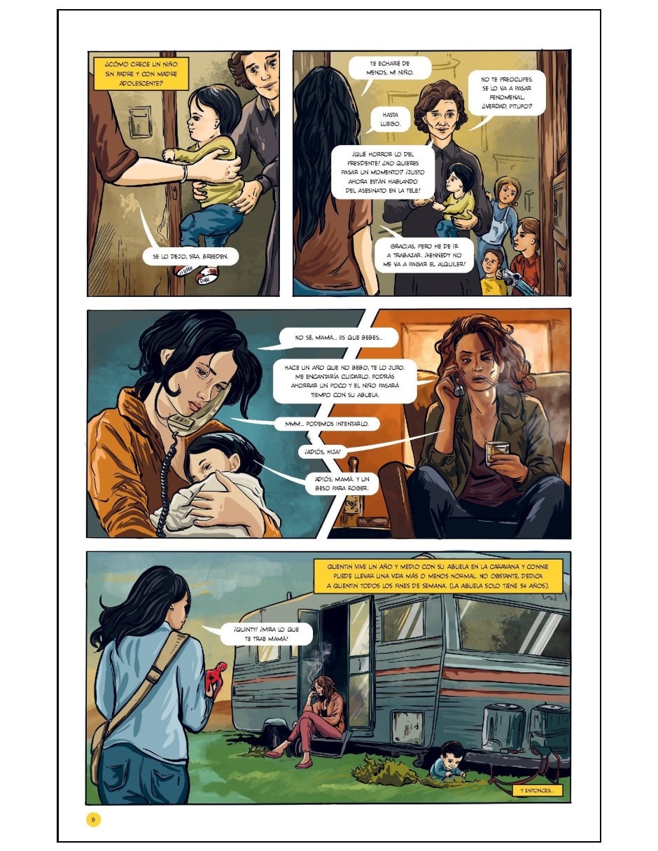 Libro Quentin Tarantino. La Novela Gráfica De Christina Dumalasova Y Katerina Horakova 5