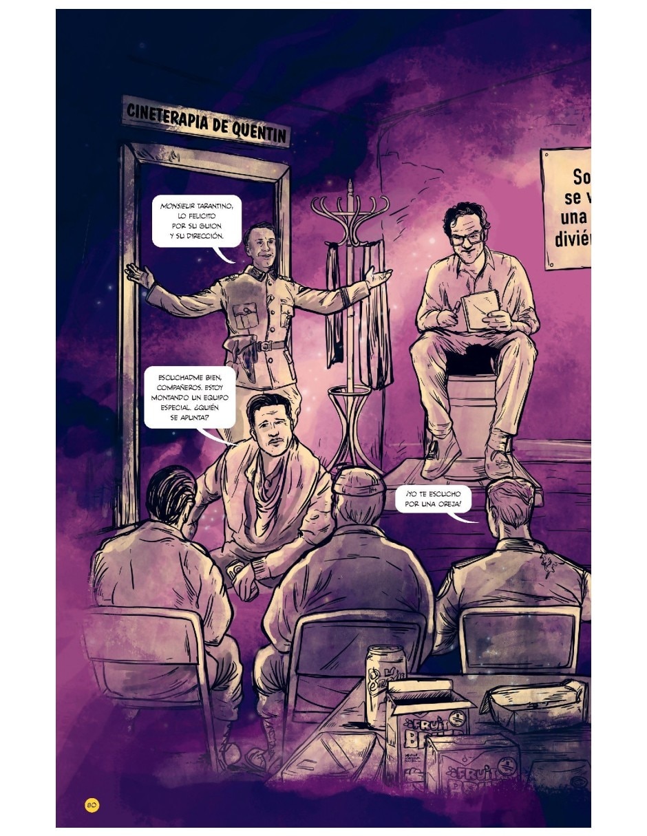 Libro Quentin Tarantino. La Novela Gráfica De Christina Dumalasova Y Katerina Horakova 2