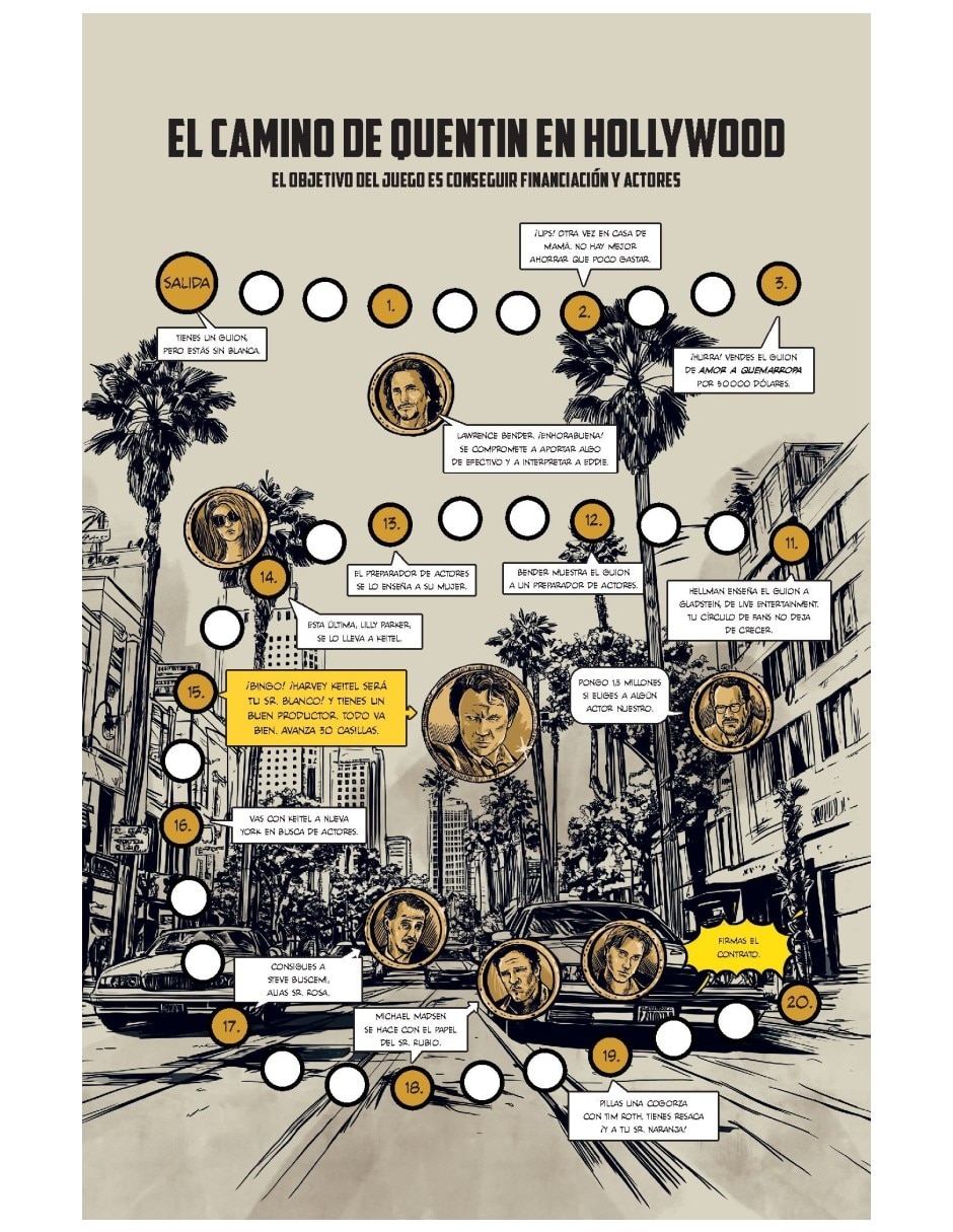 Libro Quentin Tarantino. La Novela Gráfica De Christina Dumalasova Y Katerina Horakova 8