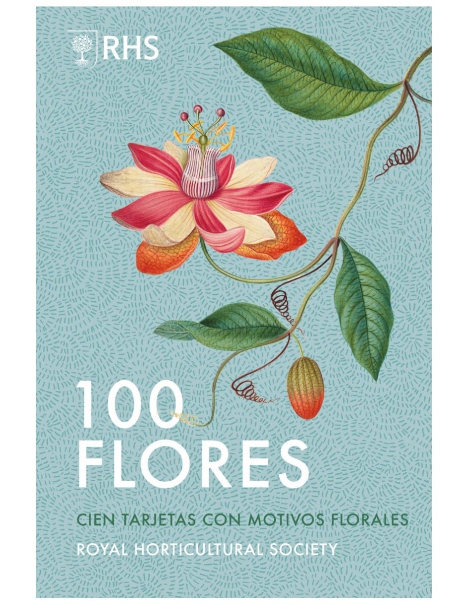 Libro 100 Flores - Baraja De 100 Cartas Con Motivos Florales De Royal Horticultural Society Libro 100 Flores - Baraja De 100 Cartas Con Motivos Florales De Royal Horticultural Society
