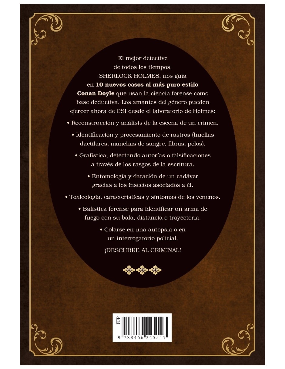 Libro La Ciencia Forense De Sherlock Holmes De Joaquín Zamora 5