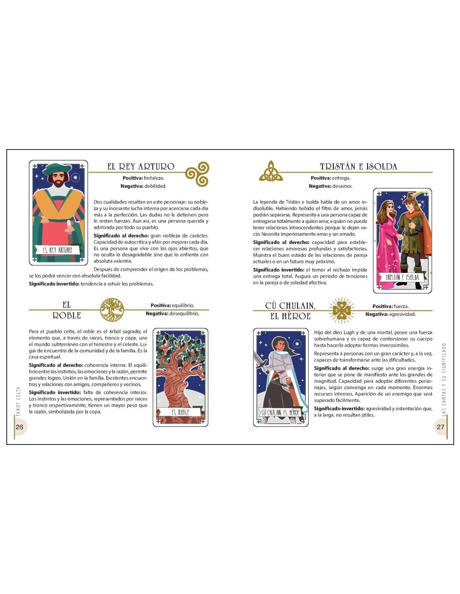 Libro Tarot Celta. Una Guía Completa Del Tarot Y 72 Cartas De Pedro Anós 6