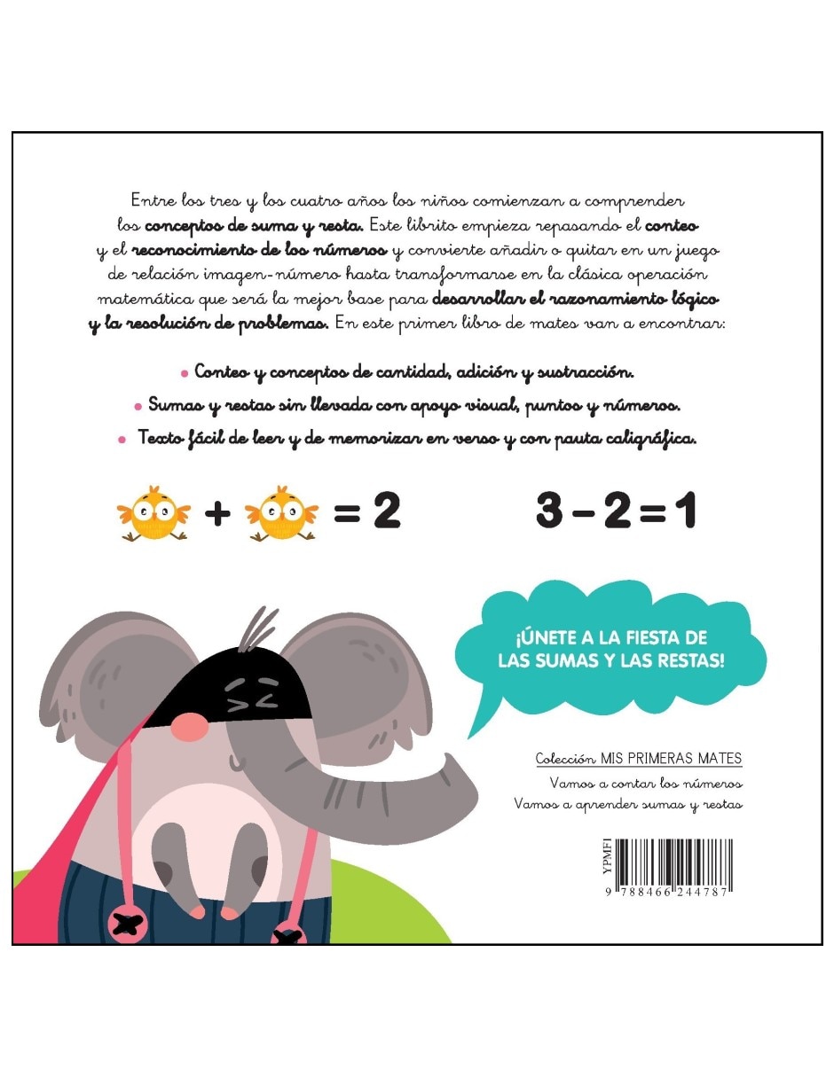 Libro Vamos A Aprender Sumas Y Restas De María Mañeru 7