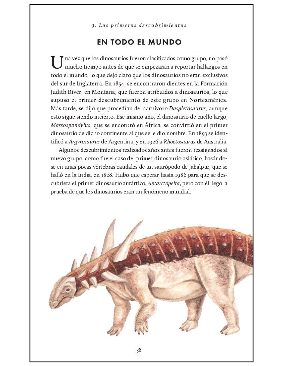 Libro De La Naturaleza. Dinosaurios De Rhys Charles 9