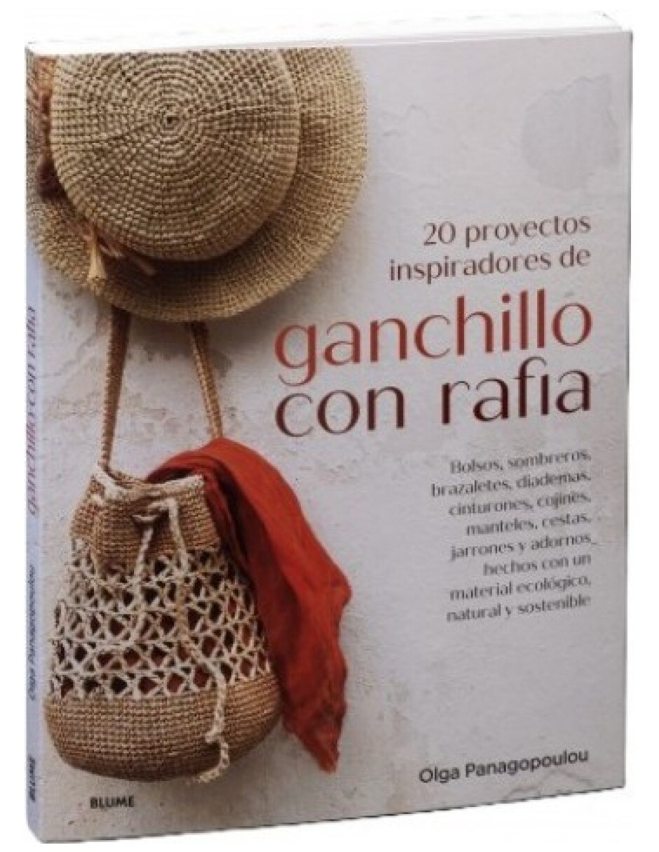 Libro Ganchillo Con Rafia. 20 Proyectos Inspiradores De Olga Panagopoulou 10