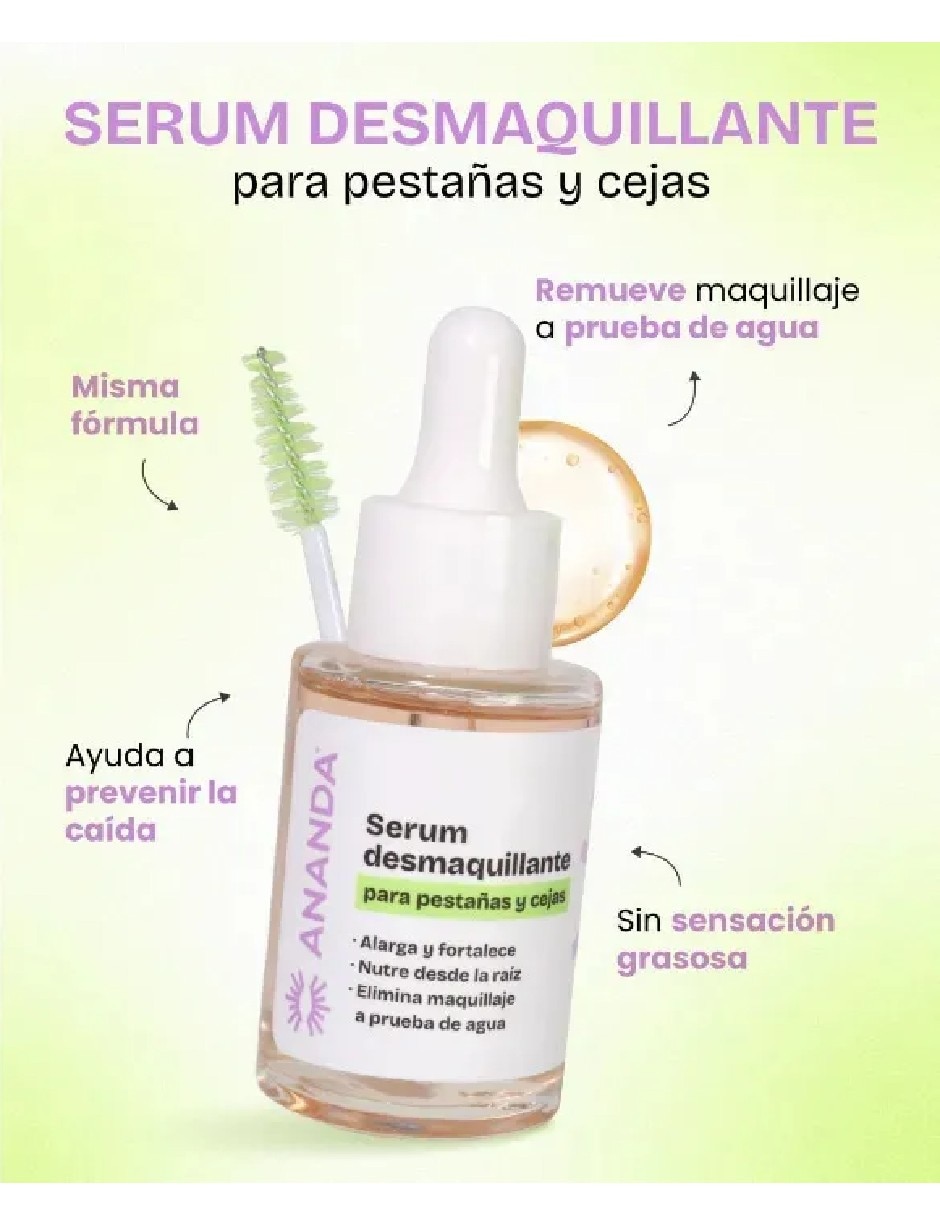 Sérum nutritivo para pestañas y cejas desmaquillante nutritivo e hidratante de todo tipo de piel 3
