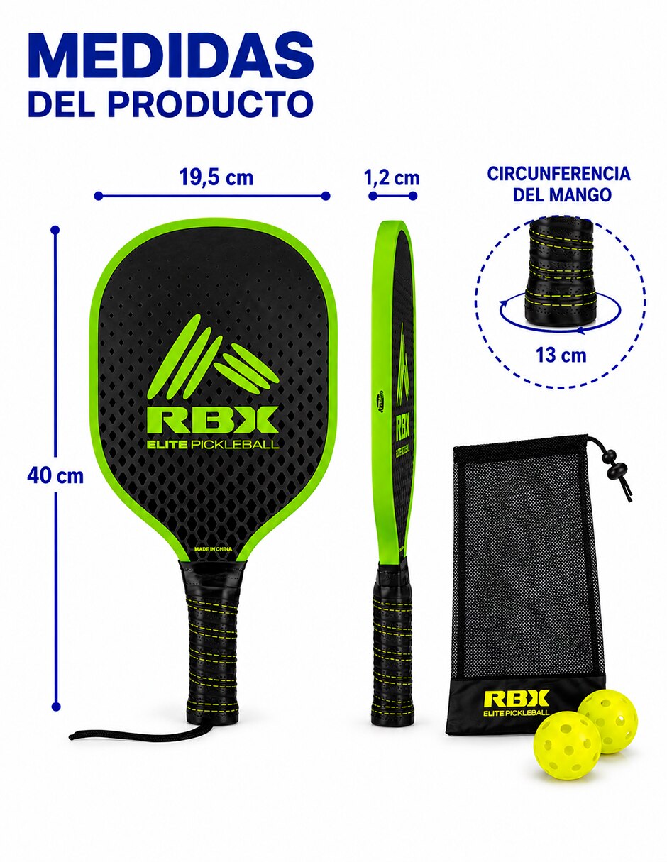 Kit de palas para pickleball juego de pickleball 5